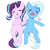 Size: 780x780 | Tagged: safe, artist:30clock, derpibooru import, starlight glimmer, trixie, pony, unicorn, eyes closed, female, hoof hold, lesbian, mare, open mouth, shipping, simple background, sleeping, startrix, transparent background