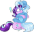 Size: 2654x2515 | Tagged: safe, artist:itsnorayall, derpibooru import, starlight glimmer, trixie, pony, unicorn, eyes closed, female, hug, lesbian, mare, shipping, simple background, smiling, startrix, transparent background