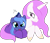 Size: 475x408 | Tagged: safe, artist:canon-lb, princess celestia, princess luna, alicorn, pony, blanket, cewestia, cuddling, cute, filly, happy, lunabetes, open mouth, prone, simple background, smiling, snuggling, surprised, transparent background, vector, woona