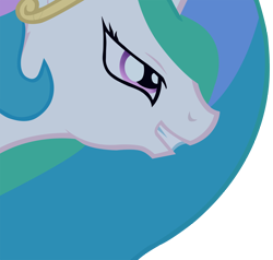 Size: 3152x3000 | Tagged: safe, artist:regnbogsrus, princess celestia, alicorn, pony, face, female, high res, mare, simple background, solo, transparent background, vector