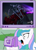 Size: 726x1003 | Tagged: safe, princess celestia, alicorn, pony, dark star saber, exploitable meme, hub logo, megatron, meme, optilestia, optimus prime, star saber, transformers, tv meme