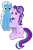 Size: 1907x2852 | Tagged: safe, artist:berrypunchrules, derpibooru import, starlight glimmer, trixie, pony, unicorn, female, lesbian, magical lesbian spawn, offspring, parent:starlight glimmer, parent:trixie, parents:startrix, shipping, startrix