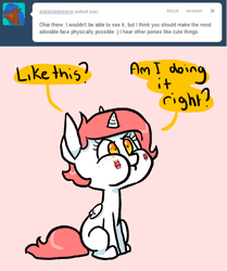 Size: 582x696 | Tagged: safe, princess celestia, alicorn, pony, female, freckles, little lestie, tumblr