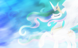 Size: 1920x1200 | Tagged: safe, artist:vexx3, nightmare moon, princess celestia, alicorn, pony, vector, wallpaper