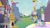 Size: 1920x1080 | Tagged: safe, artist:thenegaverser, princess celestia, alicorn, pony, canterlot, female, ponyville, solo