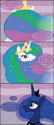 Size: 831x1920 | Tagged: safe, artist:inkrose98, princess celestia, princess luna, alicorn, pony, comic:shapeless sun, comic, tumblr