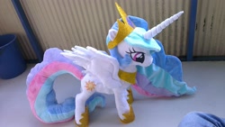 Size: 3264x1840 | Tagged: safe, artist:epicrainbowcrafts, princess celestia, irl, photo, plushie, solo