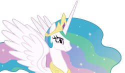 Size: 6000x3500 | Tagged: safe, artist:dharthez, princess celestia, alicorn, pony, cute, cutelestia, female, mare, simple background, smiling, solo, transparent background, vector