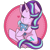 Size: 1024x1024 | Tagged: safe, artist:kingkero, derpibooru import, starlight glimmer, trixie, pony, unicorn, cute, deviantart watermark, eyes closed, female, glimmerbetes, heart, hug, lesbian, mare, obtrusive watermark, shipping, starlight glimmer day, startrix, watermark