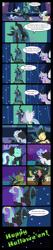 Size: 2131x10000 | Tagged: safe, artist:hatbulbproductions, big macintosh, daisy, derpy hooves, flower wishes, lily, lily valley, lyra heartstrings, noi, princess celestia, queen chrysalis, roseluck, scootaloo, sea swirl, seafoam, slendermane, thunderlane, twilight sparkle, unicorn twilight, alicorn, changeling, changeling queen, earth pony, pegasus, pony, unicorn, zombie, astronaut, background pony, comic, costume, cute, cuteling, eyes closed, fake cutie mark, fake wings, female, filly, flower trio, frown, good end, grin, happy, hilarious in hindsight, hug, love, male, mare, mummy, nightmare night, open mouth, running, scared, scoothulhu, slenderpony, smiling, stallion, wide eyes