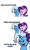 Size: 1920x3240 | Tagged: safe, artist:ljdamz1119, derpibooru import, starlight glimmer, trixie, pony, unicorn, comic, dialogue, female, lesbian, mare, shipping, smiling, startrix