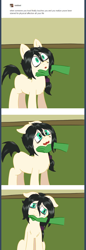 Size: 576x1680 | Tagged: safe, artist:scraggleman, oc, oc only, oc:anon, oc:floor bored, earth pony, pony, affection, comforting, comic, crying, cute, disembodied hand, feels, hand, happy, meme, ocbetes, sad cheetah, surprised, tear jerker, tears of joy, tumblr, wholesome