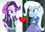 Size: 538x385 | Tagged: safe, derpibooru import, edit, edited screencap, screencap, starlight glimmer, trixie, better together, equestria girls, mirror magic, sock it to me, sock it to me: trixie, spoiler:eqg specials, female, lesbian, shipping, shipping domino, startrix