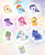 Size: 800x980 | Tagged: safe, artist:karrotcakes, applejack, derpy hooves, fluttershy, pinkie pie, princess celestia, princess luna, rainbow dash, rarity, spike, twilight sparkle, alicorn, dragon, earth pony, pegasus, pony, unicorn, female, mane seven, mane six, mare