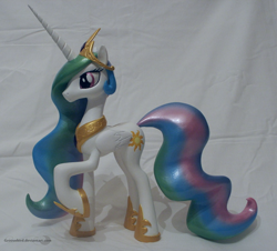 Size: 1058x958 | Tagged: safe, artist:groovebird, princess celestia, irl, photo, sculpture, toy