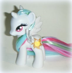 Size: 675x689 | Tagged: safe, artist:kalavista, princess celestia, pony, brushable, custom, irl, photo, solo, toy