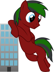 Size: 1583x2121 | Tagged: safe, artist:electrochoc, oc, oc only, oc:crimson fall, pegasus, pony, macro, simple background, transparent background, vector