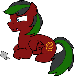 Size: 1647x1674 | Tagged: safe, artist:electrochoc, oc, oc:crimson fall, pegasus, pony, macro, male, simple background, solo, transparent background