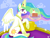 Size: 680x512 | Tagged: safe, artist:karmatiix, princess celestia, alicorn, pony, cake, cakelestia, solo