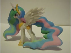 Size: 674x501 | Tagged: safe, princess celestia, alicorn, pony, 3d print, female, horn, mare, photo, solo