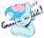 Size: 2048x1774 | Tagged: safe, artist:maren, derpibooru import, oc, oc:blue chewings, pony, onomatopoeia, simple background, sleeping, sound effects, white background, zzz