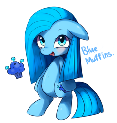 Size: 2000x2100 | Tagged: safe, artist:maren, derpibooru import, oc, oc only, oc:blue muffins, simple background, solo