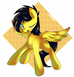 Size: 1024x1065 | Tagged: safe, artist:maren, derpibooru import, oc, oc only, oc:soz, solo