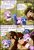 Size: 1929x2857 | Tagged: safe, artist:ciriliko, princess celestia, princess luna, alicorn, pony, cewestia, comic, creeper, crossover, cute, donkey kong, donkey kong country, filly, kool-aid man, nom, sunglasses, swag, woona