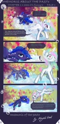 Size: 1354x2799 | Tagged: safe, artist:nayshie, princess celestia, princess luna, alicorn, pony, backstory, comic, duo, female, filly, younger