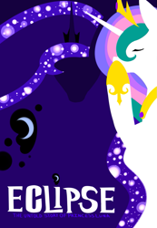 Size: 829x1198 | Tagged: safe, artist:fatcakes, princess celestia, princess luna, alicorn, pony, 30 minute art challenge, parody, ponified, wicked