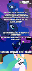 Size: 500x1111 | Tagged: safe, princess celestia, princess luna, alicorn, pony, sleepless in ponyville, comic, crown, female, horn, jewelry, mare, regalia, siblings, sisters