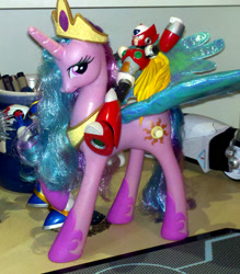 Size: 498x568 | Tagged: safe, princess celestia, brushable, irl, photo, pinklestia, toy, zero