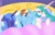 Size: 900x580 | Tagged: safe, edit, editor:i-shooped-a-pwny, princess celestia, princess luna, rainbow dash, alicorn, pegasus, pony, double facehoof, facehoof, s1 luna