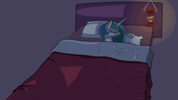 Size: 1920x1080 | Tagged: safe, artist:germaneseguy, princess celestia, alicorn, pony, bed, sleeping, solo