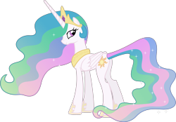 Size: 6910x4810 | Tagged: safe, artist:90sigma, princess celestia, alicorn, pony, absurd resolution, female, mare, plot, simple background, solo, transparent background, vector