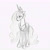 Size: 2097x2107 | Tagged: safe, artist:twinkleturtle, princess celestia, alicorn, pony, female, horn, mare, sketch, solo