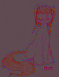 Size: 2441x3177 | Tagged: safe, artist:le chat tombe de la fenêtre, oc, oc only, oc:thingpone, colored, neon