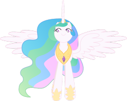 Size: 900x717 | Tagged: safe, artist:felix-kot, princess celestia, alicorn, pony, cute, cutelestia, female, mare, simple background, solo, transparent background, vector