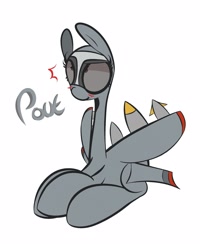 Size: 1280x1600 | Tagged: safe, artist:turtlefarminguy, original species, plane pony, pony, a-10 thunderbolt ii, plane, solo