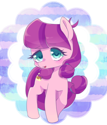 Size: 1200x1400 | Tagged: safe, artist:kkmrarar, lily longsocks, earth pony, pony, colored pupils, cute, female, filly, solo, solo female