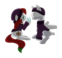 Size: 1636x1551 | Tagged: safe, artist:jessy, artist:plone, oc, oc only, oc:palette swap, original species, plane pony, pony, clothes, drone, mq-1 predator, plane, predator drone, simple background, sweater, transparent background, vector