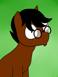 Size: 1200x1600 | Tagged: safe, artist:pony quarantine, oc, oc only, pony, glasses, solo