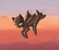 Size: 2428x2048 | Tagged: safe, artist:s/04, oc, oc only, original species, plane pony, pony, plane, sr-71 blackbird