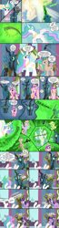 Size: 1700x6563 | Tagged: safe, artist:nimaru, princess cadance, princess celestia, queen chrysalis, shining armor, twilight sparkle, alicorn, changeling, changeling queen, pony, unicorn, animated actors, behind the scenes, comic