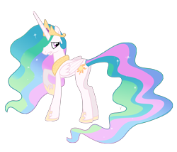 Size: 7000x6000 | Tagged: safe, artist:asurroca, princess celestia, alicorn, pony, absurd resolution, female, mare, simple background, solo, transparent background, vector