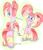 Size: 2592x3024 | Tagged: safe, artist:fromamida, pacific glow, earth pony, pony, the saddle row review, absurd resolution, anus, belly button, bipedal, blushing, colored pupils, dock, female, glowbetes, happy, japanese, leg warmers, looking back, mare, nudity, open mouth, plot, simplistic anus, smiling, solo