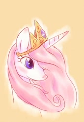 Size: 500x731 | Tagged: safe, artist:rigi, princess celestia, alicorn, pony, female, horn, mare, pixiv, solo