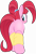 Size: 4065x6000 | Tagged: safe, artist:fromamida, artist:slb94, pacific glow, earth pony, pony, absurd resolution, blushing, featureless crotch, female, frown, glowbutt, leg warmers, looking back, mare, plot, simple background, solo, solo female, transparent background, vector