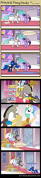 Size: 1450x6198 | Tagged: safe, artist:evil-dec0y, discord, princess celestia, princess luna, twilight sparkle, twilight sparkle (alicorn), alicorn, draconequus, pony, comic, discord being discord, female, male, mare, picture in picture, popcorn