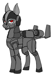 Size: 896x1280 | Tagged: safe, artist:andromailus, original species, plane pony, pony, a-10 thunderbolt ii, looking at you, plane, simple background, solo, transparent background